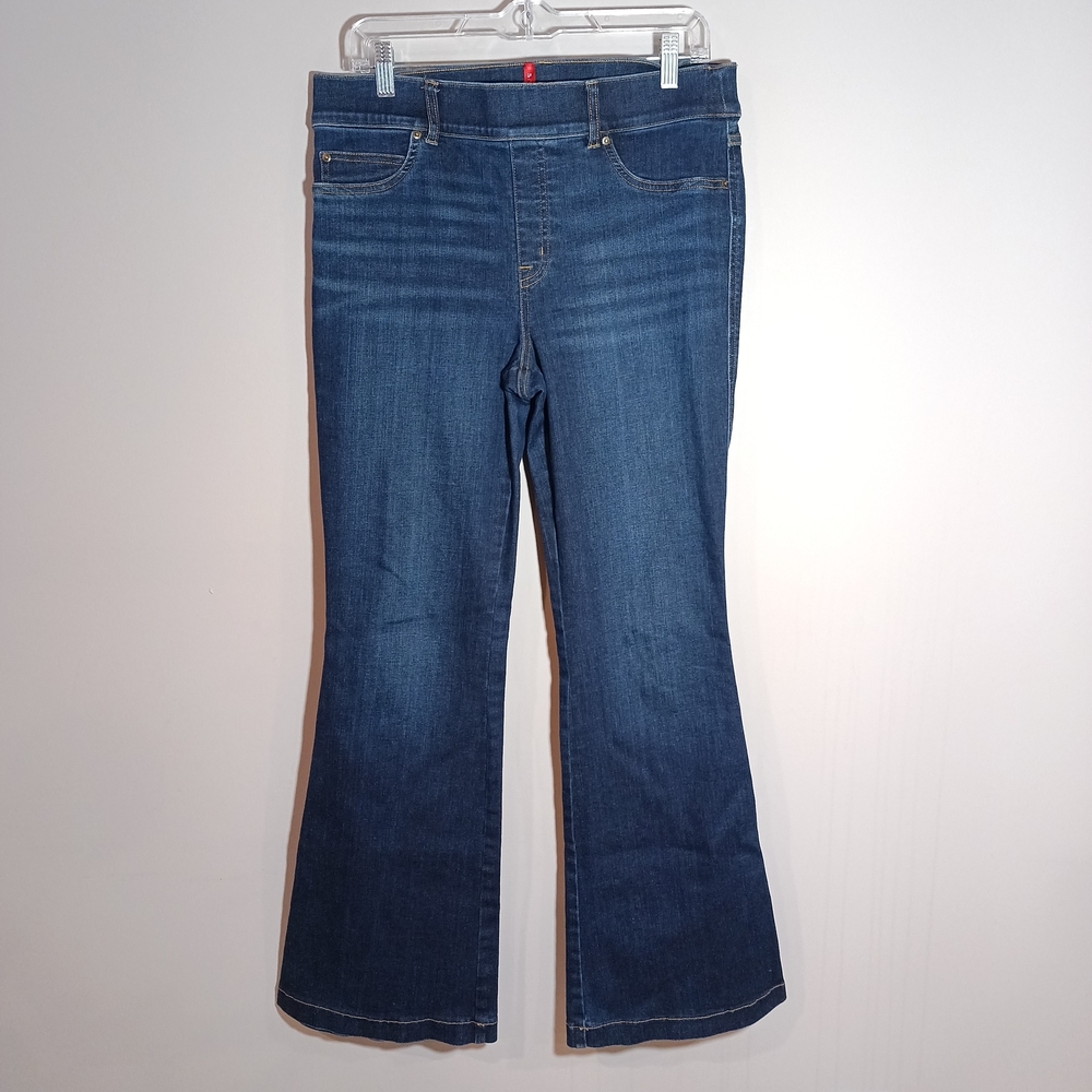 SPANX Dark Blue Flare Jeans